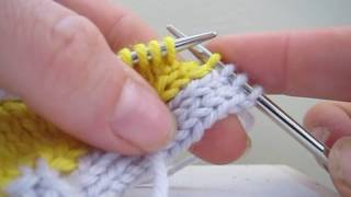 Easy Intarsia Tutorial [upl. by Wassyngton296]