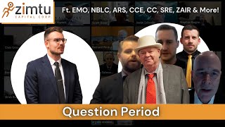 Question Period Ft Emerita Resources Zinc8 Energy Nobel Resources amp more [upl. by Oiramat252]