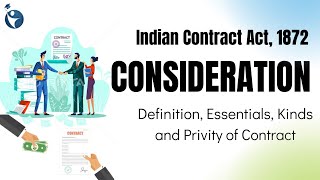 Consideration and Privity of Contract  Definition essentials and case laws  Indian Contract Act [upl. by Thorrlow395]