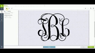 Monogram It App and Cricut Design Space  How To [upl. by Fairbanks]