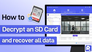 【Full Guide】How to Encrypt and Decrypt SD Card  Without Data Loss [upl. by Nnahoj]