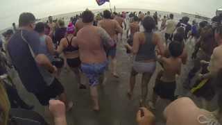 Coney Island Polar Bear Plunge 2014 [upl. by Annovy]