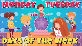 Days of the Week Song  Kids Songs [upl. by Kisor]