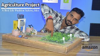 How to Make Drip Irrigation Project  Agriculture Model Science Project agriculture diy science [upl. by Slater843]