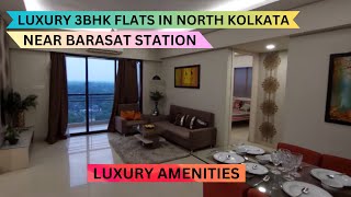 Budget 3Bhk Flats In North Kolkata📞8100293325  Near Barasat Station  Affordable Flat In Kolkata [upl. by Ernesta]