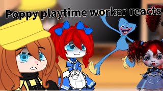 Past poppy playtime workers react [upl. by Senhauser]