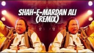 Shah e Mardan Ali  NFAK  new version 2021 Qawali LYRICS [upl. by Edmonda]