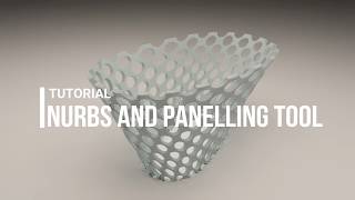 3Ds MAX Tutorial Use Nurbs and panelling tool Part 1 [upl. by Peer]