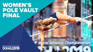 Womens Pole Vault Final  World Athletics Championships Doha 2019 [upl. by Nedra]