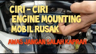 Ciri Mounting Transmisi Mobil Rusak Minta Ganti  Dudukan Transmisi [upl. by Elleirua]