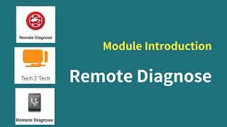 Launch Scanner quotRemote Diagnosequot Module Introduction [upl. by Sorenson827]