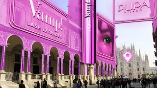 quotThe Vamp Wavequot Milan Fashion amp Beauty Week AR Experience [upl. by Ailaro953]