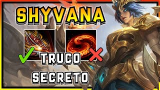 ¡EL TRUCO SECRETO de SHYVANA que NADIE SABE  leagueoflegends lol [upl. by Urion]