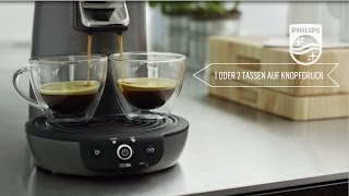 SENSEOÃÂ® Viva CafÃÂ© Style Coffee pod machine  Philips  HD7833 [upl. by Mad]