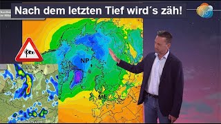 Nach dem letzten Tief wird´s zäh Auskühlung Nordhemisphäre Wettervorhersage 1120102024 [upl. by Saturday]