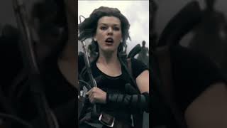 Thats one hell of an escape route ResidentEvil MillaJovovich CreatureFeatures [upl. by Arytahs425]