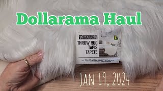 Dollarama Haul Jan 19 2024 [upl. by Popele]