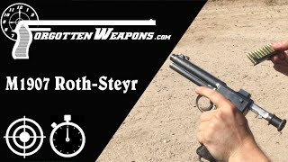 Roth Steyr 1907 at a RunnGun Steel Match [upl. by Wettam918]