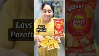 Lays Parotta🤤😍👌🏻 parotta malluvlogz food [upl. by Adnohral]