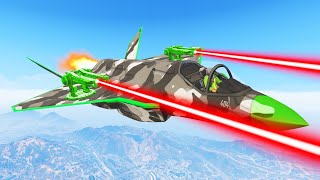 NEW 7500000 FIGHTER JET In GTA 5 DLC [upl. by Haibot]