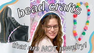 Things to make with beads that are NOT jewelry [upl. by Nahrut]