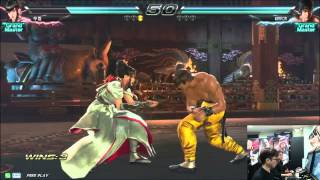 20150620 Tekken 7 Knees Stream 무프리카 [upl. by Oniger]