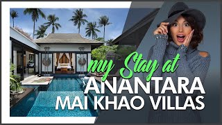 Anantara Mai Khao Phuket Villas  HOTEL REVIEW [upl. by Nancey]