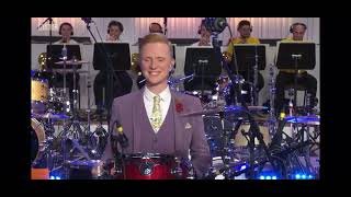 Owain Wyn Evans amp BBC Philharmonic  Rocky Theme Tune  Children in Need 24hr Drumathon 2021 [upl. by Gram]