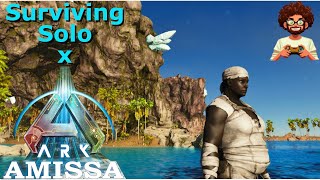 Day 1 on Amissa Surviving Solo x Amissa [upl. by Norvan]