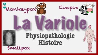 La Variole  Physiopathologie Histoire MONKEYPOX Transmission [upl. by Ahsenauq13]