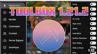 Toolbox For Minecraft PE 1212  Toolbox For MCPE 1212 Toolbox Mod Apk [upl. by Azil]