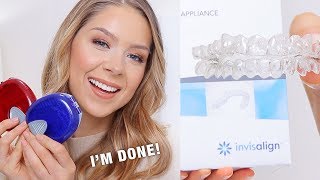 INVISALIGN Before amp After Im Done Was It Worth It [upl. by Aurthur]