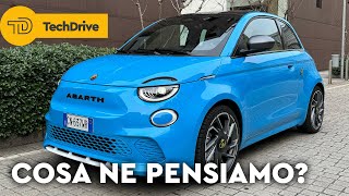 500 ABARTH ELETTRICA COME VA DAVVERO Test drive PRO e CONTRO [upl. by Lein]