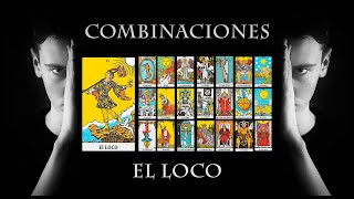 🟣 El Loco Combinaciones tarot con todos los arcanos mayores del Tarot Rider Waite [upl. by Mirelle796]