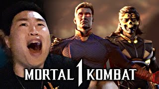 MORTAL KOMBAT 1  Kombat Pack 2 and Animalities LIVE REACTION [upl. by Eseilanna316]