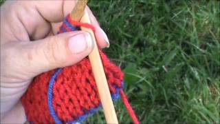 No Twist Slip Stitch Edging for Double Knitting [upl. by Idac]