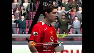 FIFA 2005 modified version Manchester United v Lazio [upl. by Boles]