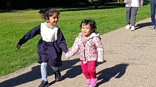 Abira day out with Tasnim at Dunorlan Park  Tunbridge Wellskent [upl. by Kai]