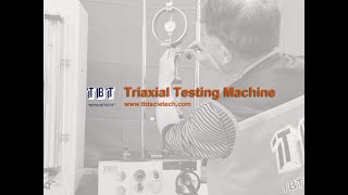 How to operate TBTTZSA Triaxial Test Apparatus with Touch Screen [upl. by Apurk]