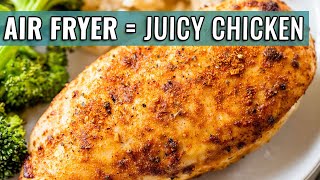 ONE Simple Trick for Juicy AIR FRYER Chicken NO Breading [upl. by Denyse]