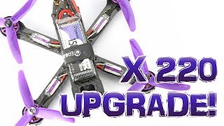 DRONE Racer Eachine WIZARD x220  ATUALIZAÇÕES [upl. by Jozef]