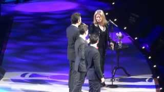 Barbra Streisand amp Il Volo  Smile  Las Vegas Octubre 2012 [upl. by Hilda]