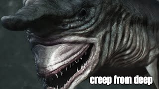 The Creep From Deep The Goblin Shark Sharks shortsvideo underwater shortsviral [upl. by Tomasz]