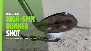 Titleist Tips How to Spin Your Bunker Shots [upl. by Hnao]