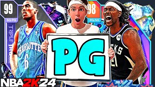 RANKING THE TOP 10 POINT GUARDS IN NBA 2K24 MyTEAM [upl. by Paz]