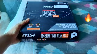 MSI B450M PRO VDH MAX Best Budget Motherboard for Gaming PC Build [upl. by Enitsyrk797]