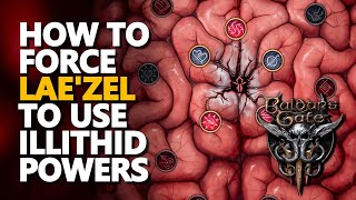 How to convince Hesitating Laezel to use Illithid Powers of Tadpole Parasite Baldurs Gate 3 [upl. by Ikciv]