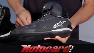 Alpinestars Faster análisis de las zapatillas en Motocardcom [upl. by Lesde]