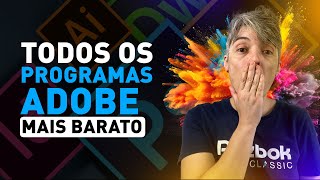 Todos os Programas do Pacote Adobe mais barato para Webdesigner [upl. by Callas43]