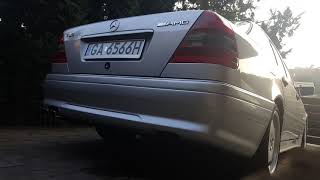 Mercedes C36 AMG 94 exhaust sound [upl. by Kezer]